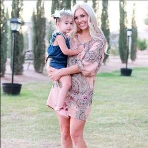 F21 Paisley Pattern Flowey Dress